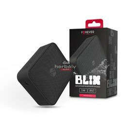 Forever vezeték nélküli bluetooth hangszóró - Forever Blix 5 BS-800 Waterproof Bluetooth Speaker - fekete