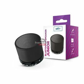 Setty bluetooth mini hangszóró - Setty Junior Bluetooth Speaker - fekete